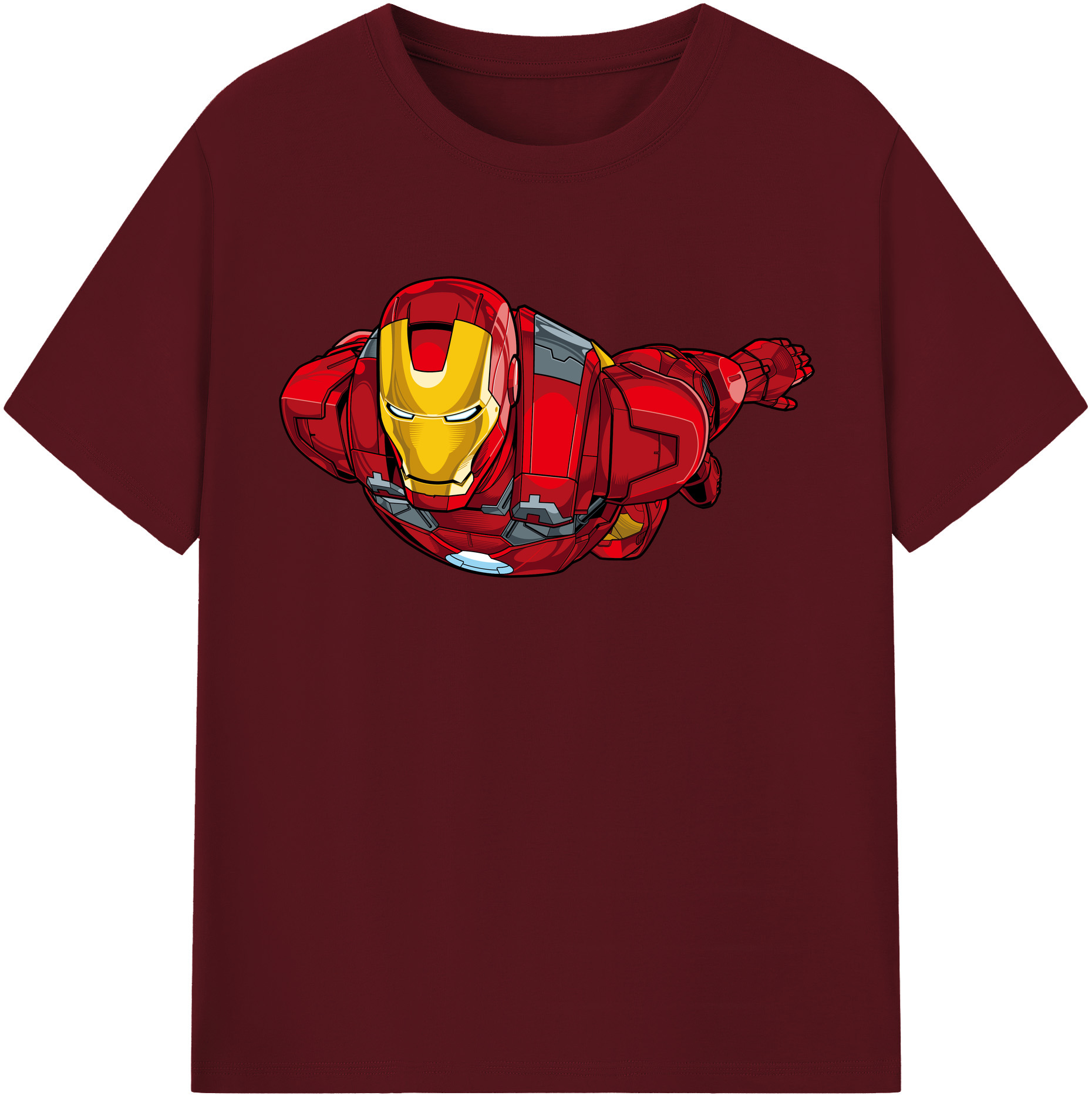（画像用） アベンジャーズ The Avengers 綿100％半袖Tシャツ（フロントプリント）
